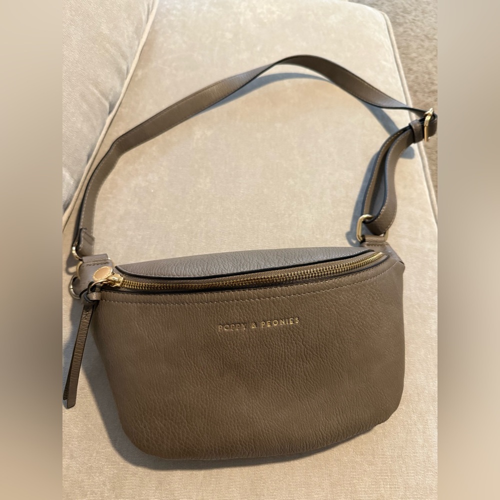 Poppy & Peonies Blush Interior Handbag